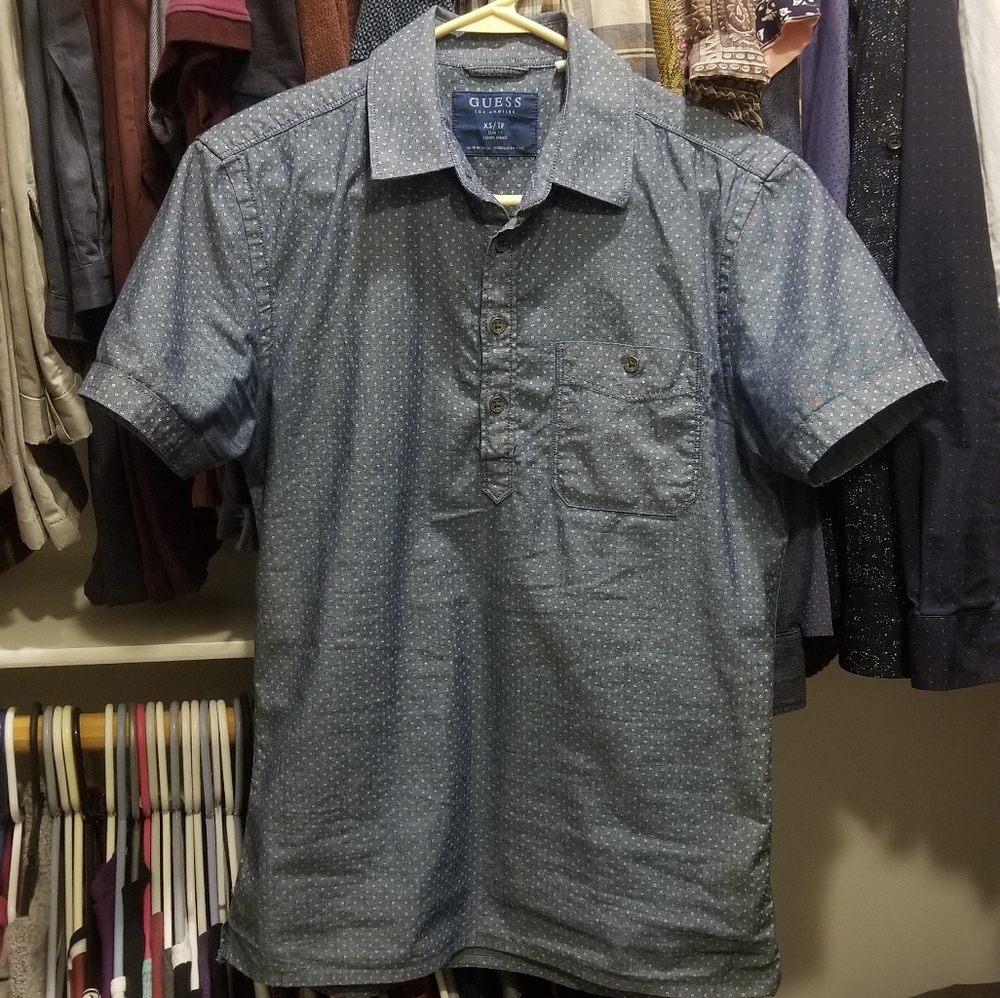 Guess Slim Fit Polo Short Sleeve